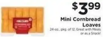 ShopRite MIni Cornbread Loaves 24 oz. offer