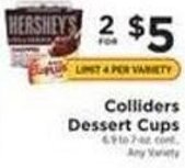 ShopRite Colliders Dessert Cups offer