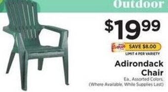 ShopRite Adirondack Chair offer