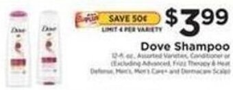 ShopRite Dove Shampoo offer