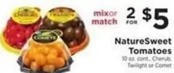 ShopRite NatureSweet Tomatoes 10 oz. offer