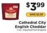 ShopRite Cathedral City English Cheddar offer