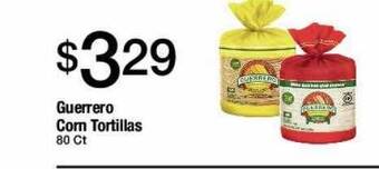 Jons International Guerrero Corn Tortillas offer