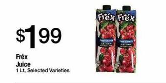 Jons International Fréx Juice offer