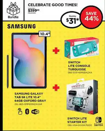 Curacao Samsung Galaxy Tab S6 Lite 10.4 offer