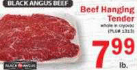 Food Bazaar Beef Hanging Tender offer