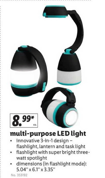 Lidl Multi-purpose LED Light offer