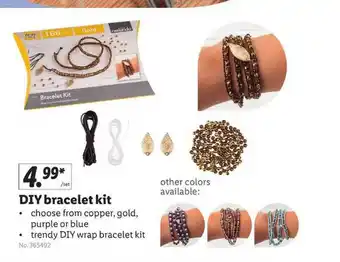 Lidl DIY Bracelet Kit offer