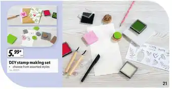 Lidl DIY Stamp Making Set offer