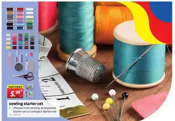 Lidl Sewing Starter Set offer