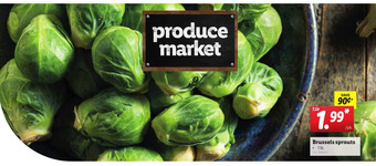 Lidl Brussels Sprouts offer