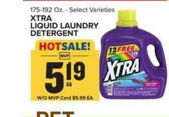 Food Lion Xtra Liquid Laundry Detergent offer