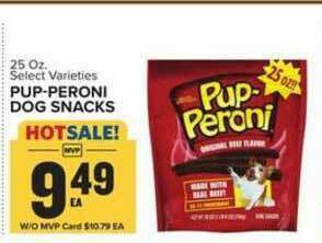 Food Lion Pup-peroni Dog Snacks offer
