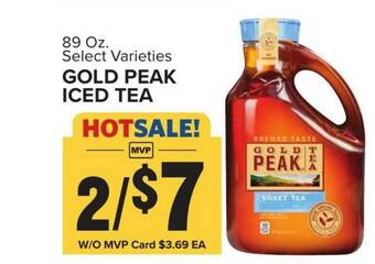 Food Lion Gold Peak Iced Tea offer