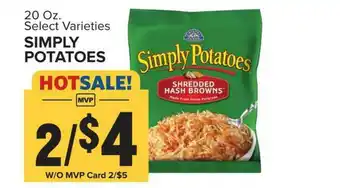 Food Lion Simply Potatoes offer