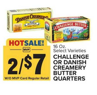 Food Lion Challenge Or Danish Creamery Butter Quarters offer