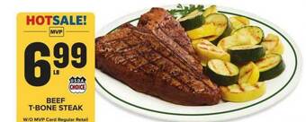 Food Lion Beef T-bone Steak offer