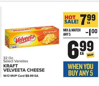 Food Lion Kraft Velveeta Cheese offer