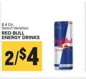Food Lion Red Bull Energy Drinks offer