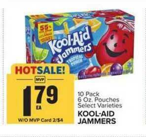 Food Lion Kool-aid Jammers offer