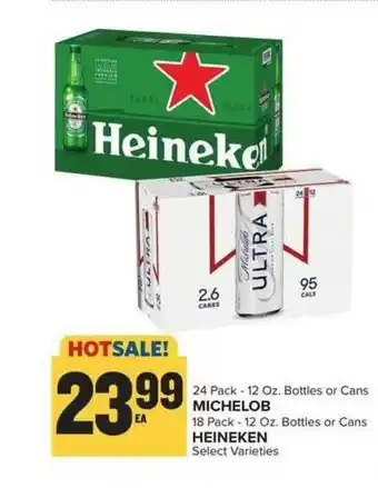 Food Lion Michelob, Heineken offer