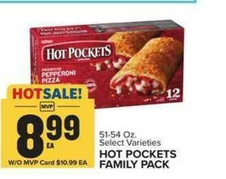 Food Lion Hot Pockets Family Pack offer