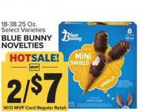 Food Lion Blue Bunny Novelties offer