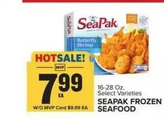 Food Lion Seapack Frozen Seafood offer