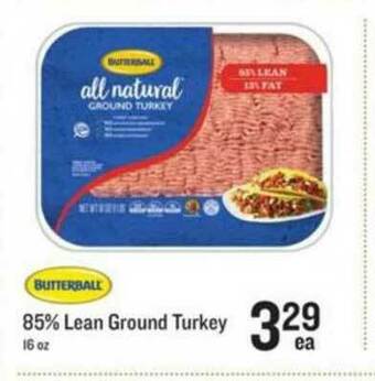 Lowes Foods 85% Lean Ground Turkey offer