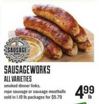 Lowes Foods Sausage Works offer