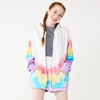 Kohl's Juniors' so® oversized full zip hoodie offer