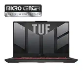 Micro Center Tuf gaming a17 fa707re-ms73 17.3" gaming laptop computer platinum collection - gray offer