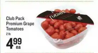 Lowes Foods Club Pack Premium Grape Tomatoes 2 Lb offer