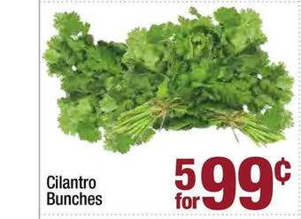 Super King Markets Cilantro Bunches offer