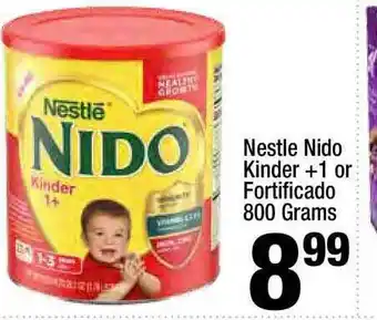 Super King Markets Nestle Nido Kinder +1 Or Fortificado 800 Grams offer