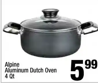 Super King Markets Alpine Aluminum Dutch Oven 4 Qt offer