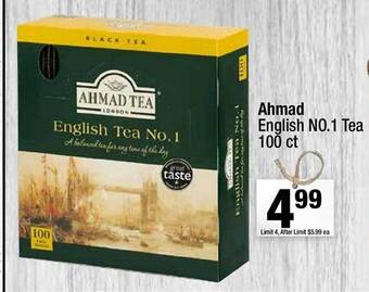 Super King Markets Ahmad English No.1 Tea offer