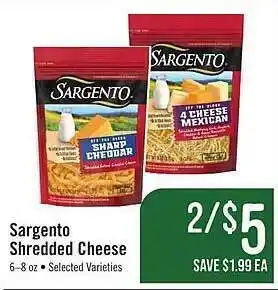 Haggen Food Sargento Shredded Cheese offer