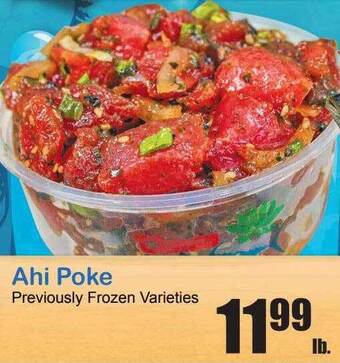 Times Supermarkets Ahi Poke offer