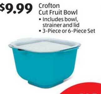 Aldi Crofton Cut Fruit Bowl offer