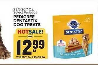 Food Lion Pedigree Dentastix Dog Treats offer