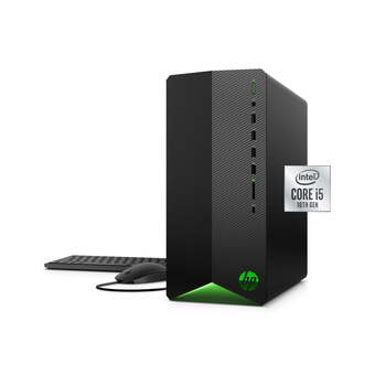 Walmart HP Pavilion Gaming Desktop, Intel Core i5-10400F, Nvidia GeForce RTX 3060, 8GB RAM, 256GB SSD, Windows 11 Home, Black, TG01-1 offer