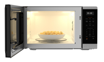 Walmart Toshiba 1.4 Cu. ft. Family-Size 1100-Watt Stainless Steel Microwave Oven with Sensor offer
