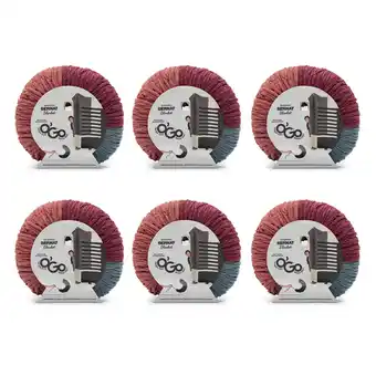 Walmart Bernat® Blanket™ O’Go™ #6 Super Bulky Polyester Yarn, Winter Berry 10.5oz/300g, 220 Yards (6 Pack) offer