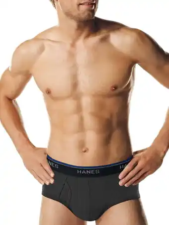 Walmart Hanes Men's Tagless ComfortBlend Assorted Briefs, 8-pack bundle offer