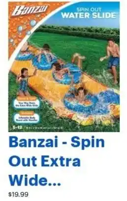 Best Buy Banzai Spin Out Extra Wide offer