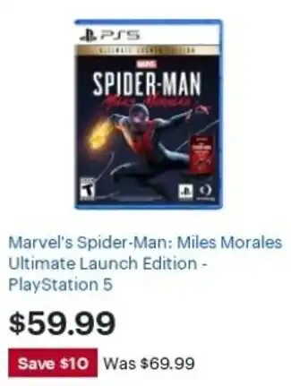 Best Buy Marvel's Spider Man Play Station 5 offer