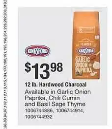 The Home Depot 12 Ib. Hardwood Charcoal offer