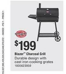 The Home Depot Blazer Charcoal Grill offer