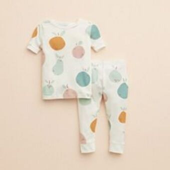 Kohl's Baby & toddler little co. by lauren conrad organic 2-piece pajama set offer
